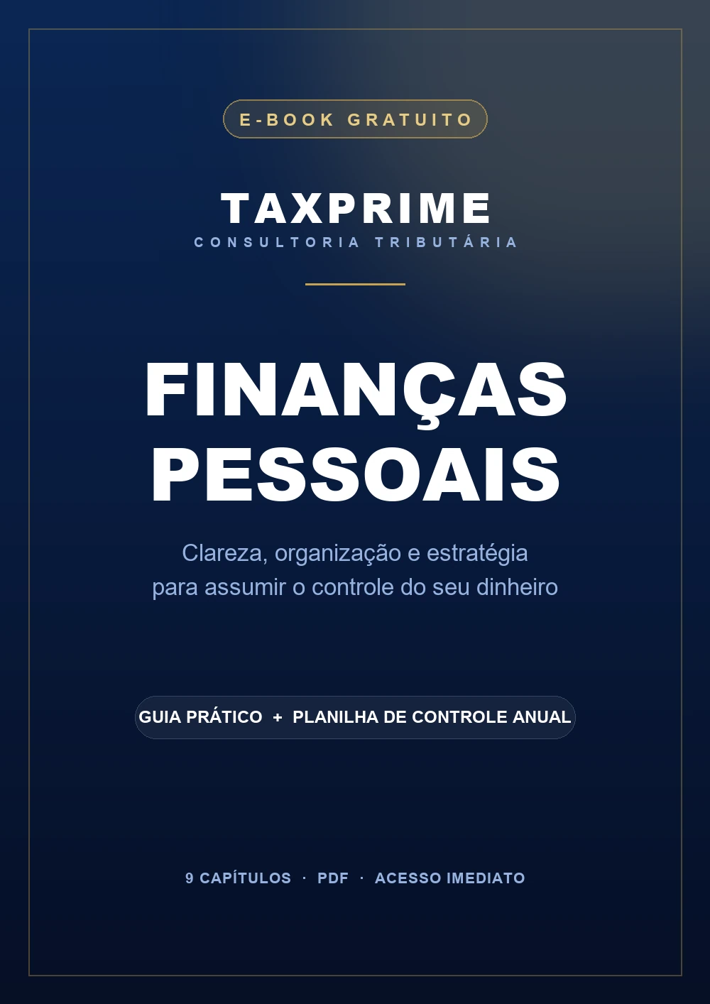 E-book Finanças Pessoais da TaxPrime